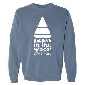 Believe In The Magic Of Christmas Garment-Dyed Sweatshirt