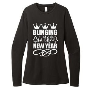 Blinging In The New Year Womens CVC Long Sleeve Shirt