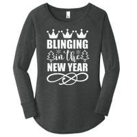 Blinging In The New Year Women's Perfect Tri Tunic Long Sleeve Shirt