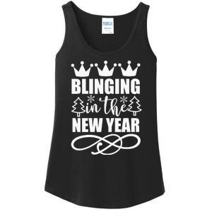 Blinging In The New Year Ladies Essential Tank