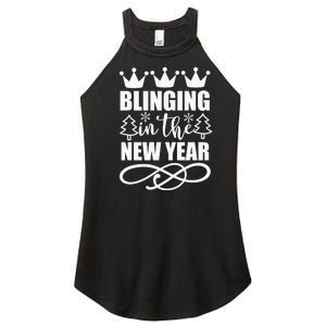 Blinging In The New Year Women's Perfect Tri Rocker Tank