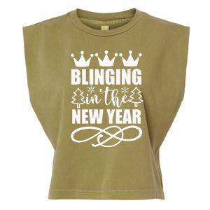 Blinging In The New Year Garment-Dyed Women's Muscle Tee