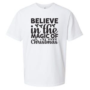 Believe In The Magic Of Christmas Sueded Cloud Jersey T-Shirt