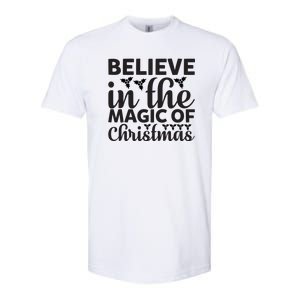 Believe In The Magic Of Christmas Softstyle CVC T-Shirt