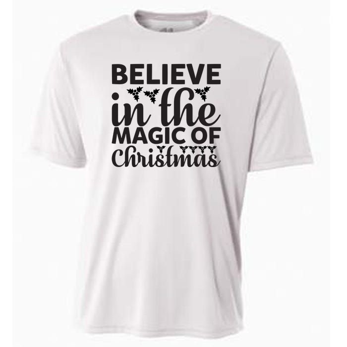 Believe In The Magic Of Christmas Cooling Performance Crew T-Shirt