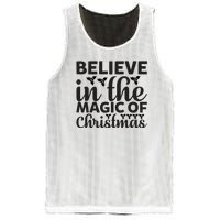 Believe In The Magic Of Christmas Mesh Reversible Basketball Jersey Tank