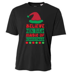 Believe In The Magic Of Christmas Cooling Performance Crew T-Shirt