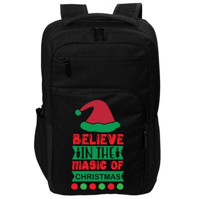 Believe In The Magic Of Christmas Impact Tech Backpack