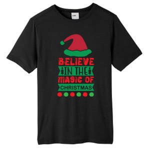 Believe In The Magic Of Christmas Tall Fusion ChromaSoft Performance T-Shirt