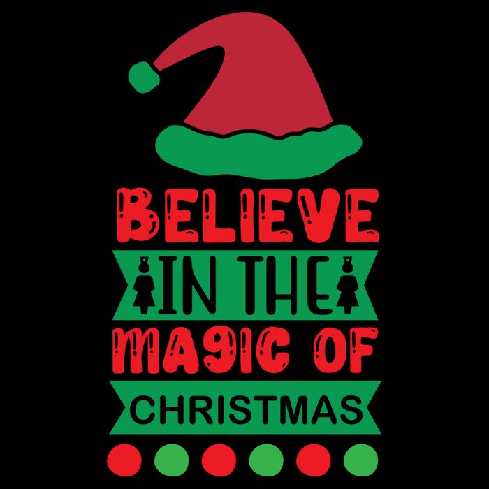 Believe In The Magic Of Christmas Magnet