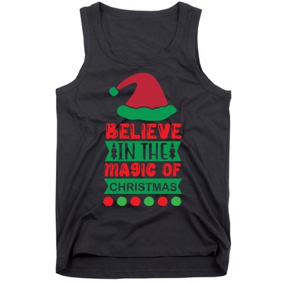 Believe In The Magic Of Christmas Tank Top