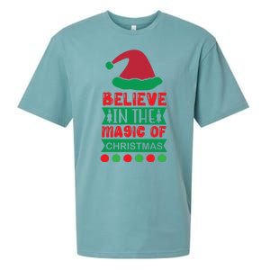 Believe In The Magic Of Christmas Sueded Cloud Jersey T-Shirt