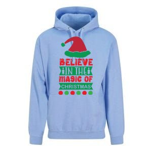 Believe In The Magic Of Christmas Unisex Surf Hoodie