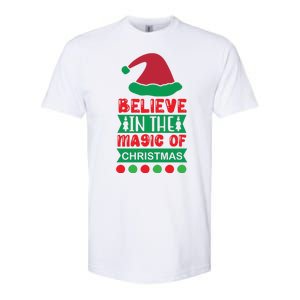 Believe In The Magic Of Christmas Softstyle CVC T-Shirt