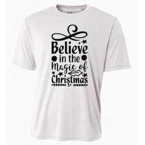 Believe In The Magic Of Christmas Cooling Performance Crew T-Shirt