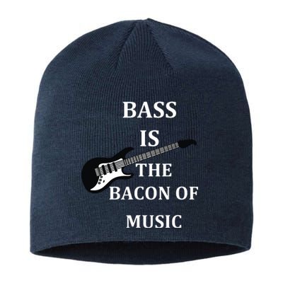 Bass Is The Bacon Of Music Bass Players Sustainable Beanie