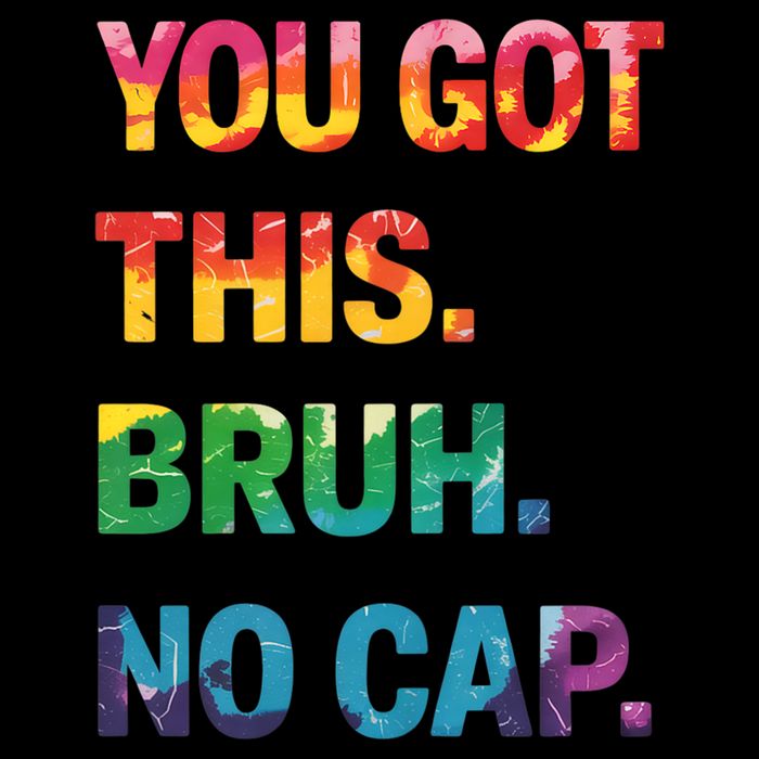 Bruh It's Test Day You Got This No Cap Testing Day Teache.r Poster