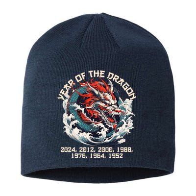 Born In The Lunar Year Of Dragon Wood Dragon 2024 Chinese Sustainable Beanie