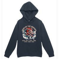 Born In The Lunar Year Of Dragon Wood Dragon 2024 Chinese Urban Pullover Hoodie