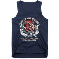 Born In The Lunar Year Of Dragon Wood Dragon 2024 Chinese Tank Top