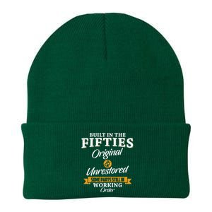 Built In The Fifties Built In The 50s Birthday Knit Cap Winter Beanie