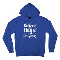 Believe In The Magic Of Christmas Funny Christmas Funny Gift Hoodie