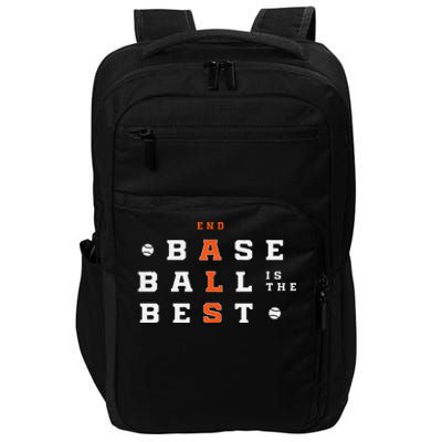 Baseball Is The Best End Als Impact Tech Backpack