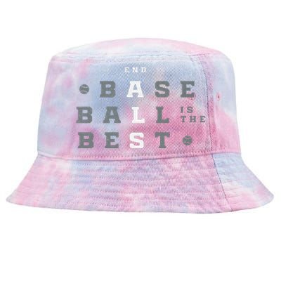 Baseball Is The Best End Als Tie-Dyed Bucket Hat