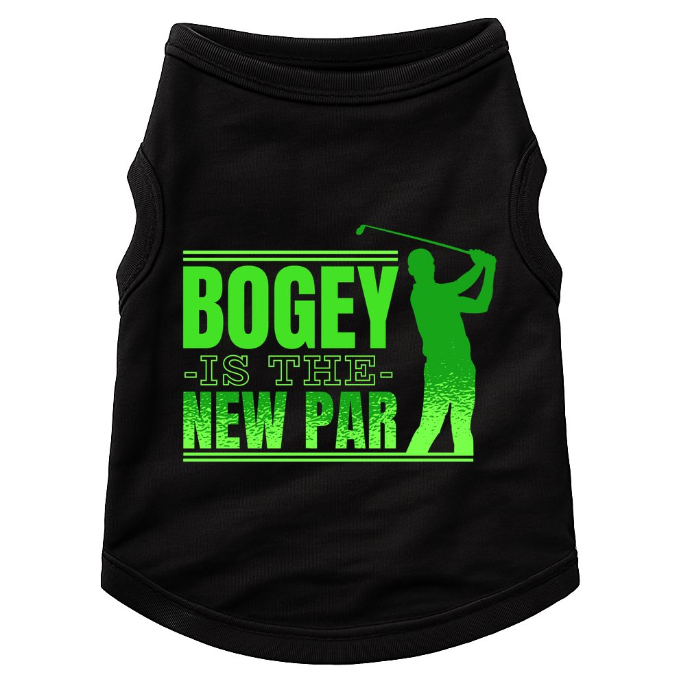 Bogey Is The New Par Golf Doggie Tank