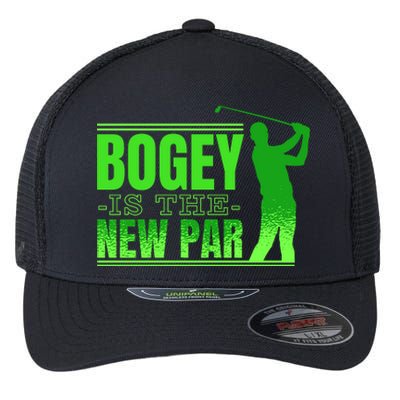 Bogey Is The New Par Golf Flexfit Unipanel Trucker Cap