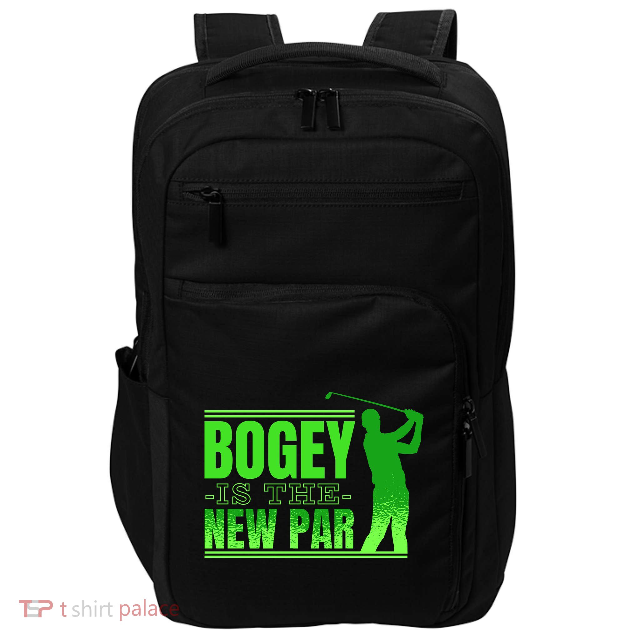 Bogey Is The New Par Golf Impact Tech Backpack