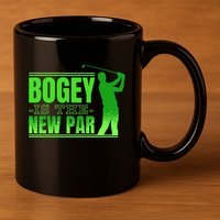 Bogey Is The New Par Golf 11oz C Handle Ceramic Mug