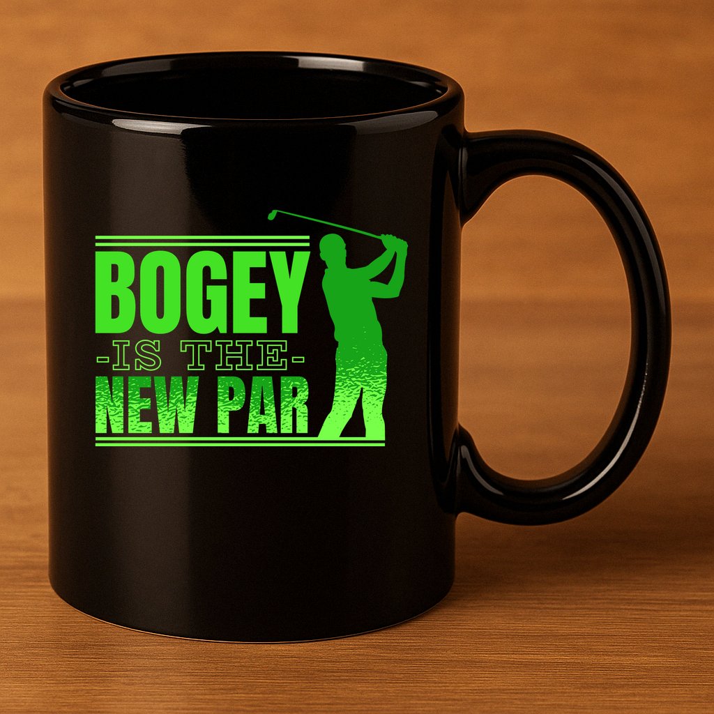 Bogey Is The New Par Golf 11oz C Handle Ceramic Mug