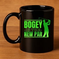 Bogey Is The New Par Golf 11oz C Handle Ceramic Mug