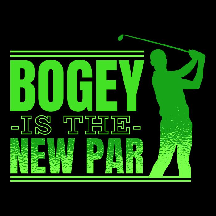 Bogey Is The New Par Golf Youth Performance Sprint T-Shirt