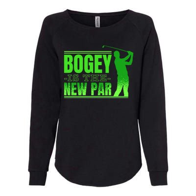 Bogey Is The New Par Golf Womens California Wash Sweatshirt