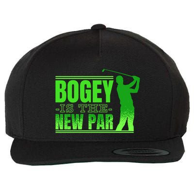 Bogey Is The New Par Golf Wool Snapback Cap