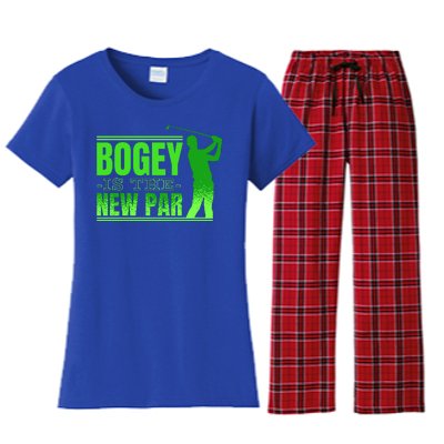 Bogey Is The New Par Golf Women's Flannel Pajama Set