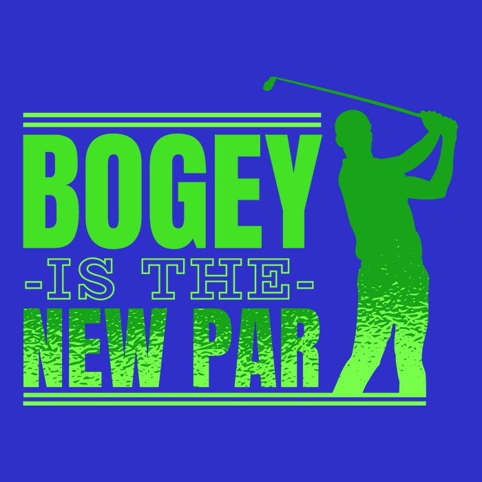 Bogey Is The New Par Golf Visor