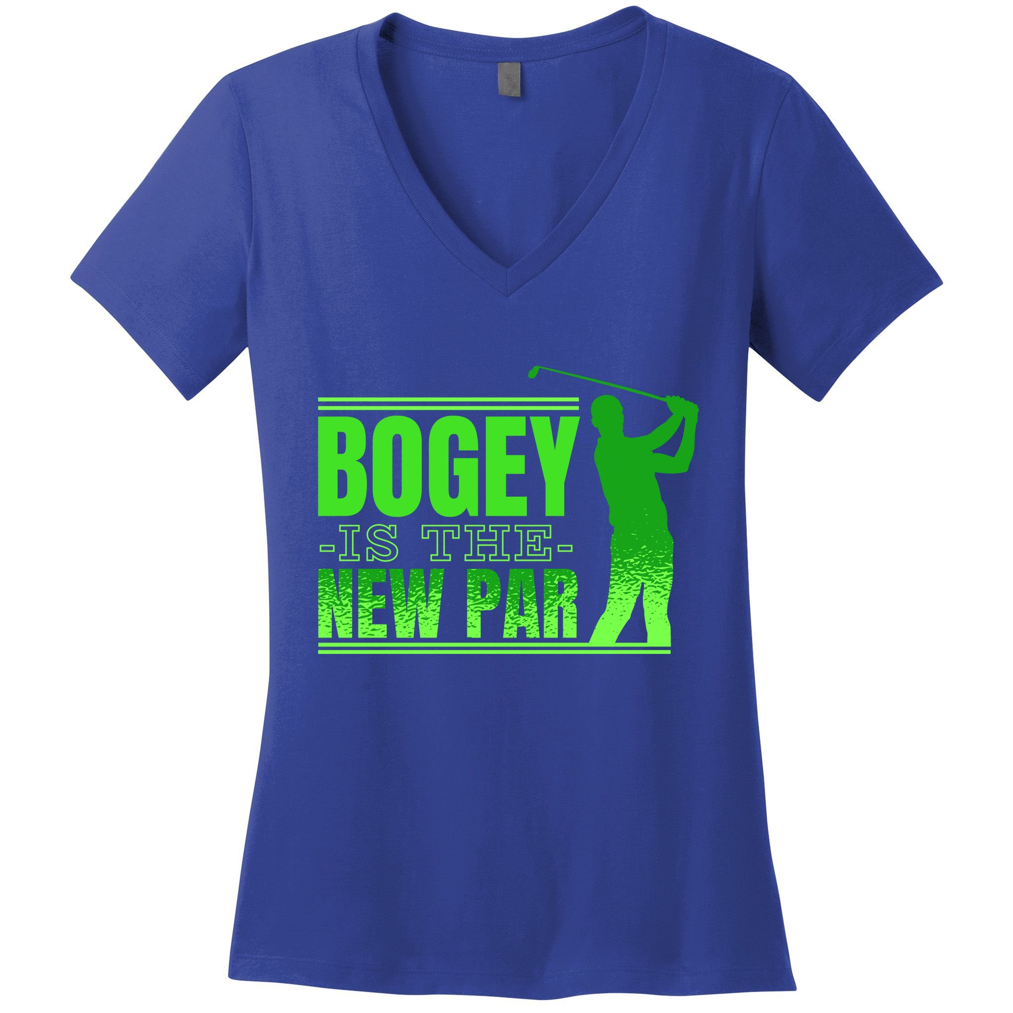 Bogey Is The New Par Golf Women's V-Neck T-Shirt