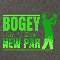 Bogey Is The New Par Golf Cotton Canvas Backpack