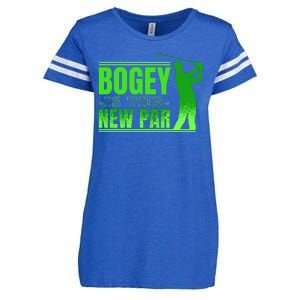 Bogey Is The New Par Golf Enza Ladies Jersey Football T-Shirt