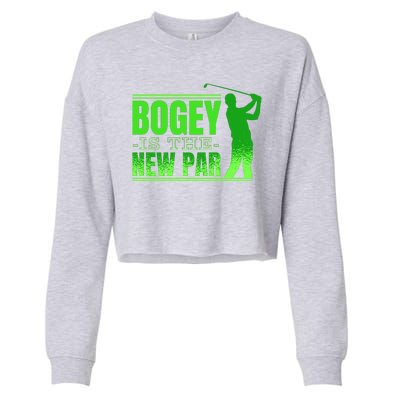 Bogey Is The New Par Golf Cropped Pullover Crew