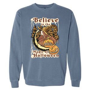 Believe In The Magic Of Halloween Garment-Dyed Sweatshirt