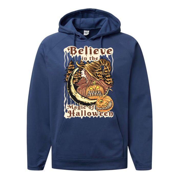 Believe In The Magic Of Halloween Performance Fleece Hoodie