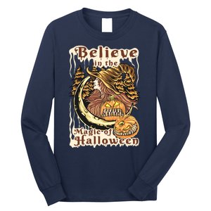 Believe In The Magic Of Halloween Long Sleeve Shirt