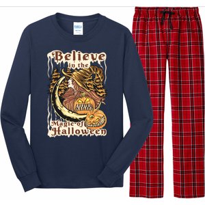 Believe In The Magic Of Halloween Long Sleeve Pajama Set