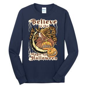 Believe In The Magic Of Halloween Tall Long Sleeve T-Shirt