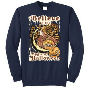 Believe In The Magic Of Halloween Tall Sweatshirt