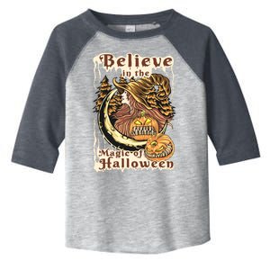 Believe In The Magic Of Halloween Toddler Fine Jersey T-Shirt